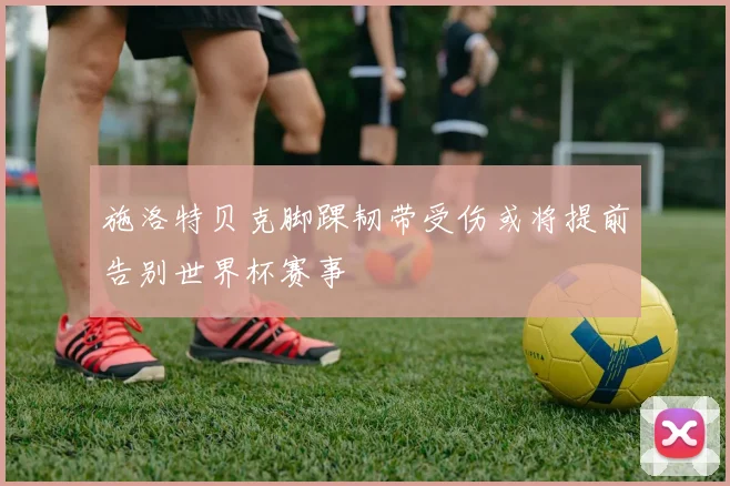 施洛特贝克脚踝韧带受伤或将提前告别世界杯赛事